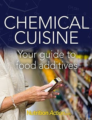 Chemical Cuisine-Your guide to food additives