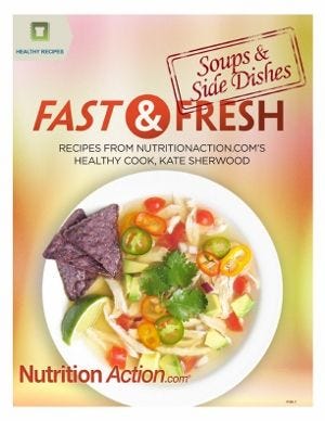 Healthy Recipes: Fast and Fresh Soups and Side Dishes